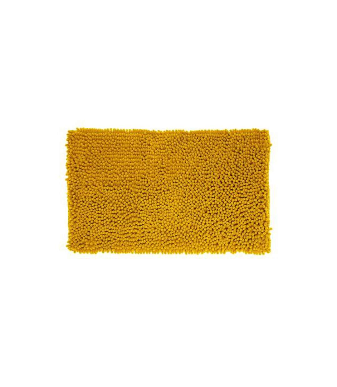 Tapis de Salle De Bain Maxi Chenille 50x80cm Jaune-1