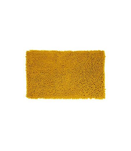 Tapis de Salle De Bain Maxi Chenille 50x80cm Jaune