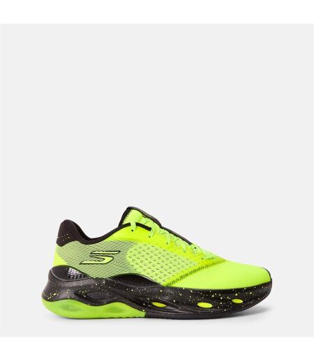 Mens Skx Float Trainers Yellow Black Skechers