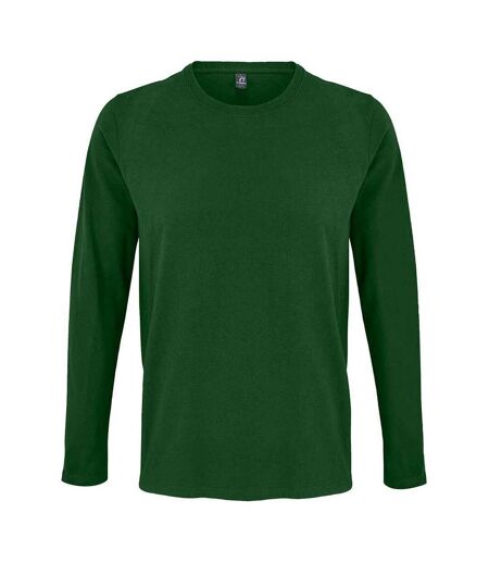 T-shirt manches longues imperial homme vert bouteille SOLS