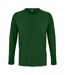 T-shirt manches longues imperial homme vert bouteille SOLS SOLS