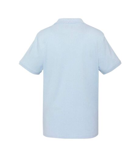 Polo bleu pastel homme schott ps0022