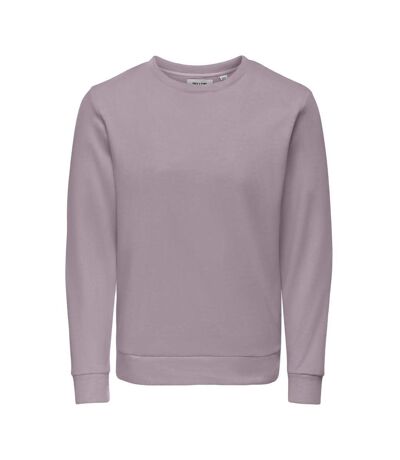 Sweat mauve homme only & sons chase - l