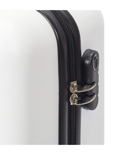 Valise Cabine à Roulettes Ananas 33L Blanche