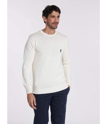 Pulls col rond  en coton PACO