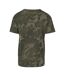 Unisex Adult Camouflage T-shirt Olive Build Your Brand-2