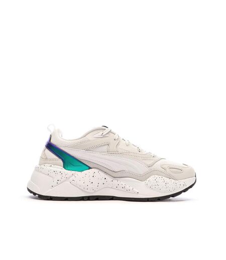 Baskets blanches/bleu homme puma efekt