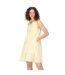 Robe décontractée zariah femme jaune pâle Regatta