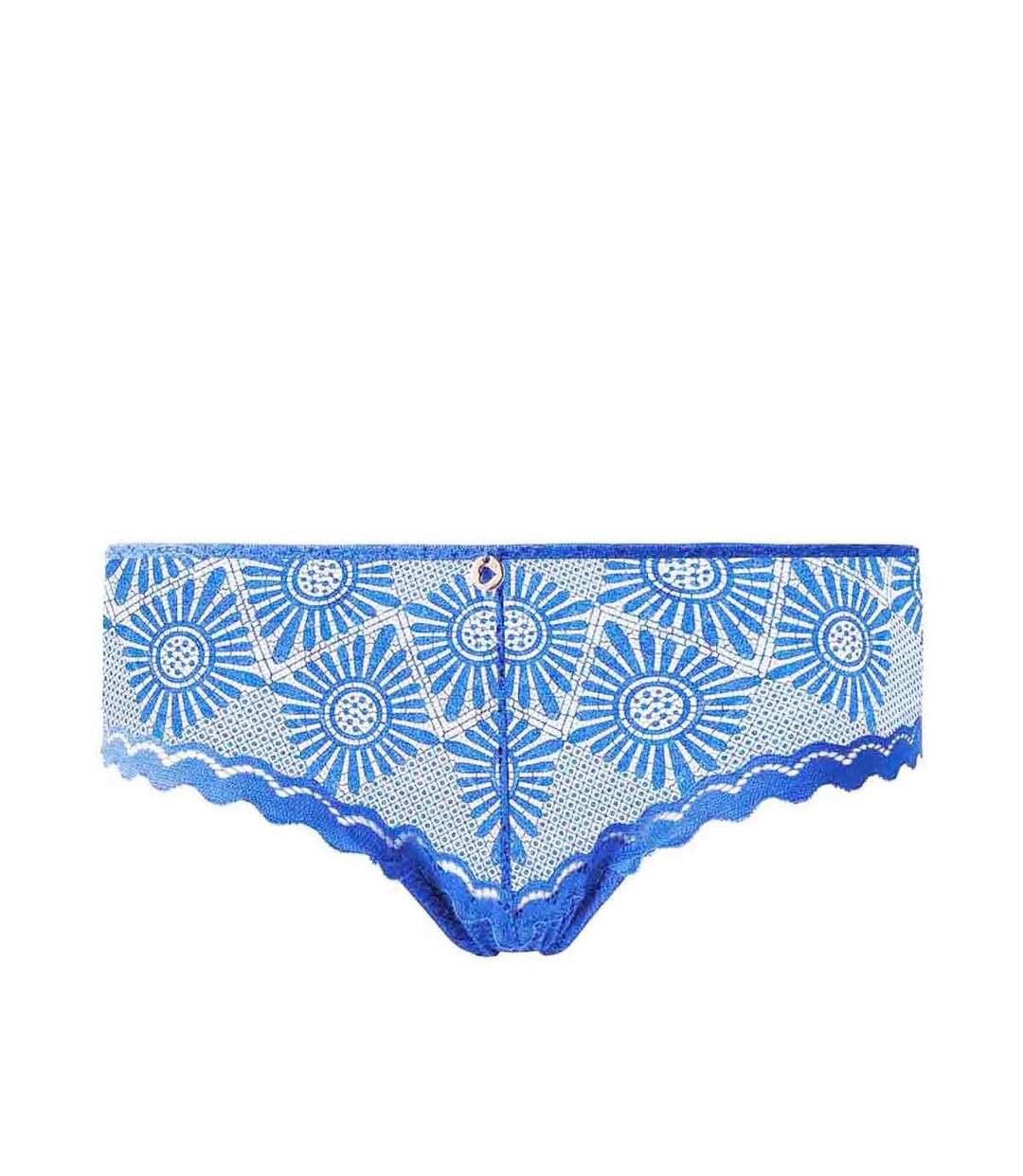 Shorty tanga bleu Lison-1