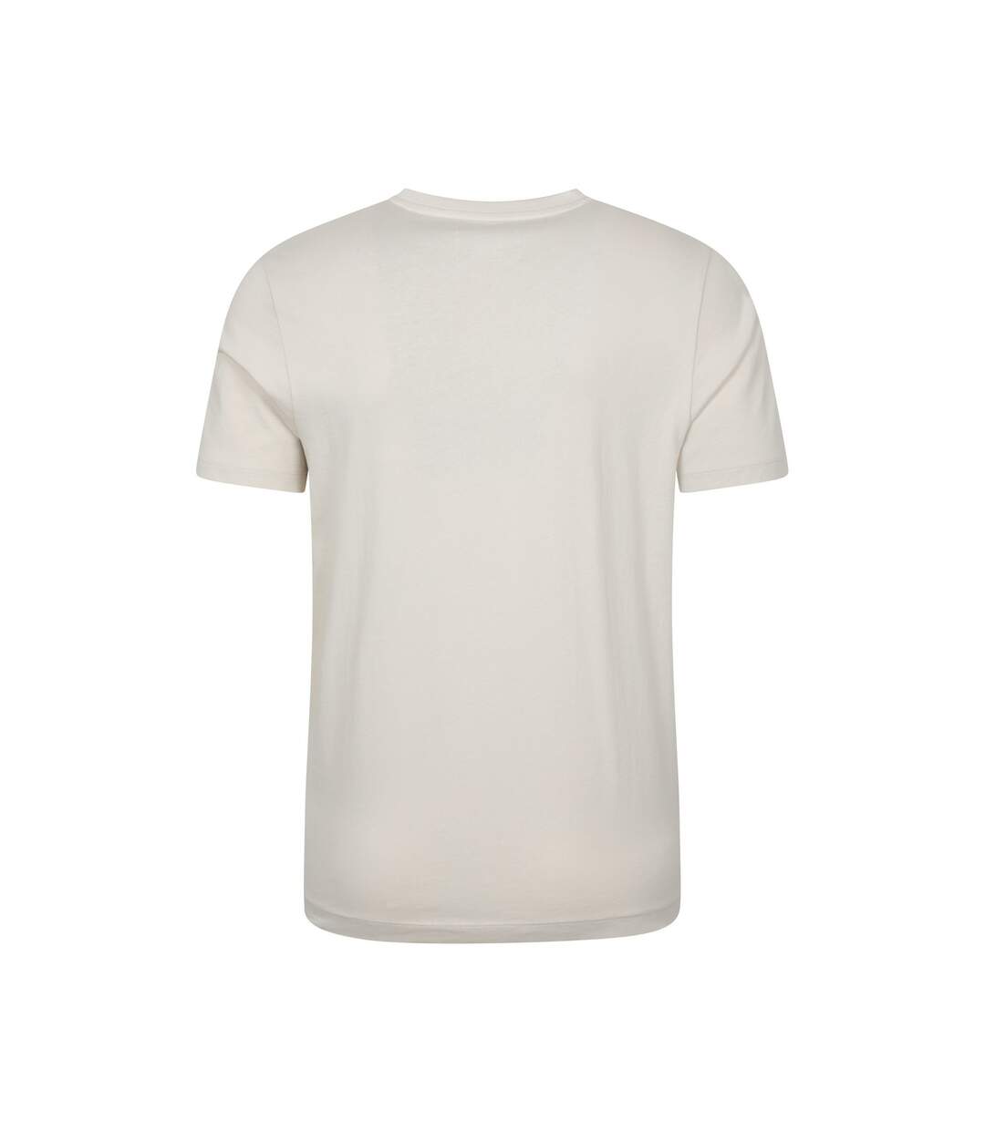 T-shirt manches courtes snowdon homme blanc cassé Mountain Warehouse-2