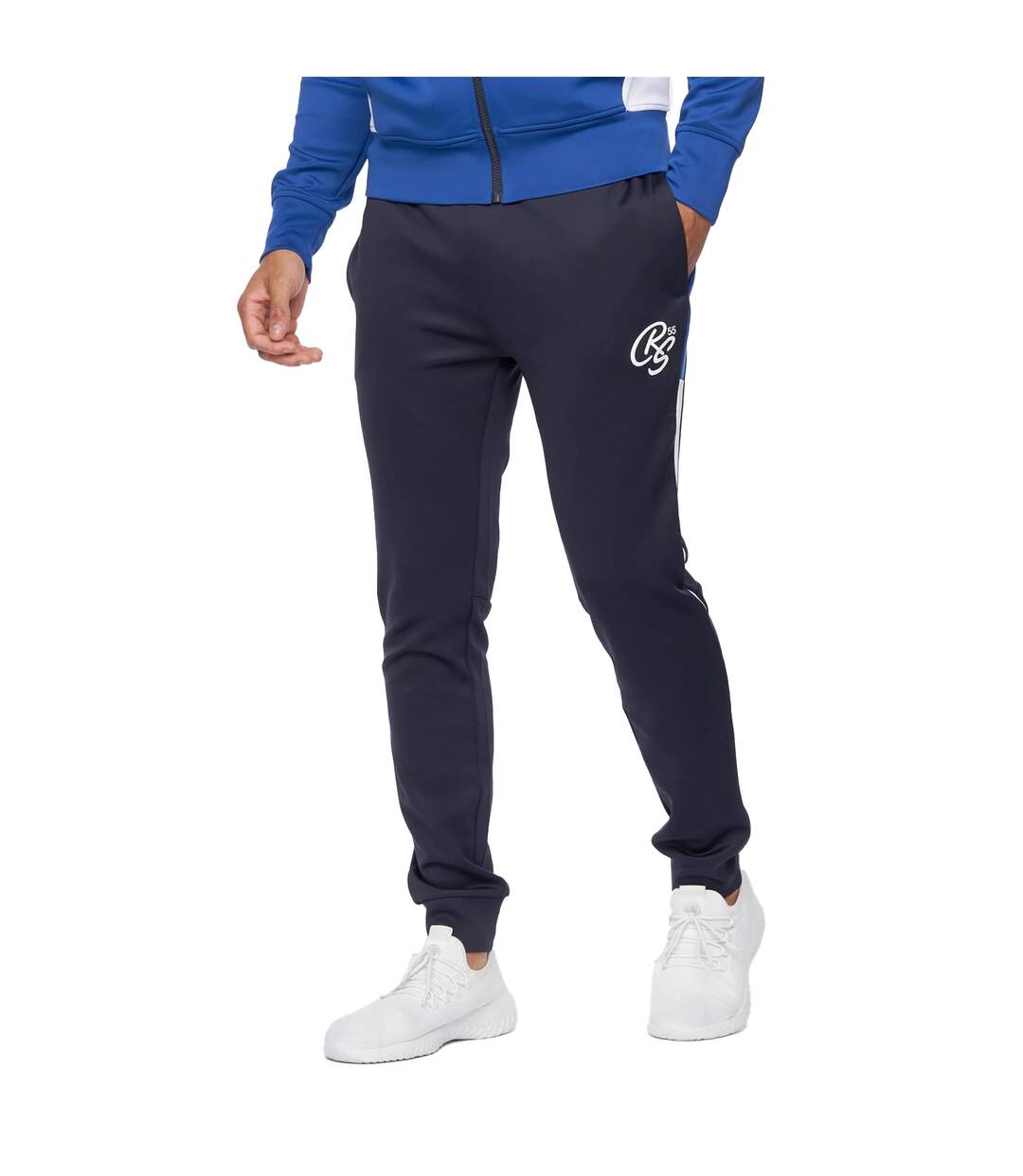 Ensemble de survêtement landan homme bleu Crosshatch-4