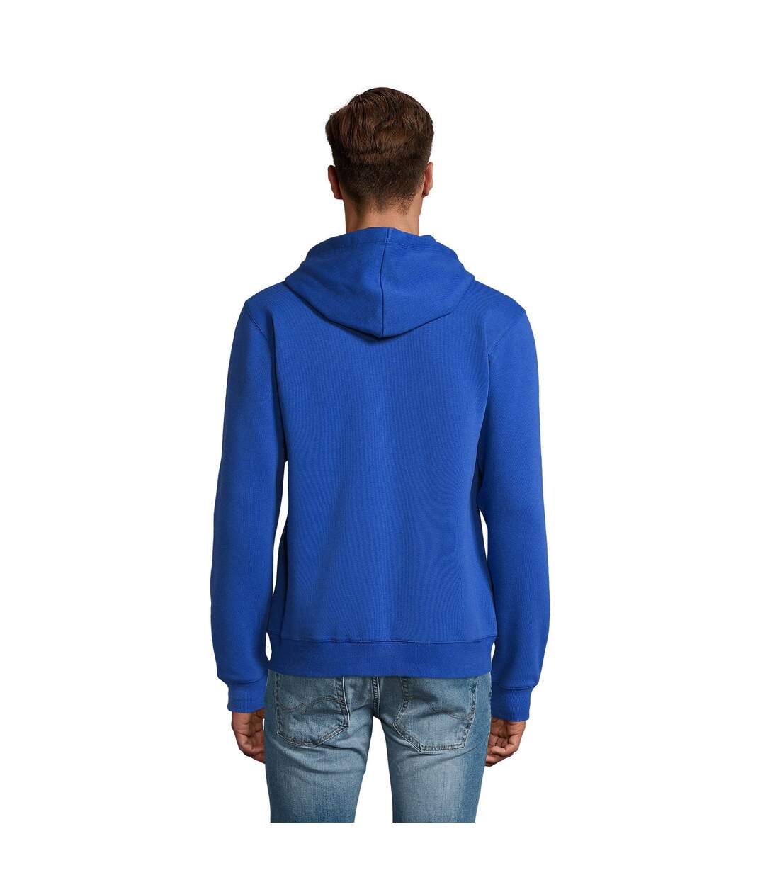 Veste À Capuche Spike Homme Bleu Roi SOLS-2