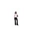 Womens/ladies Heritage Hilton Longline Single Jersey Washed T-shirt White Juicy Couture-1