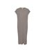 Robe marron femme vero moda phoenixy-2