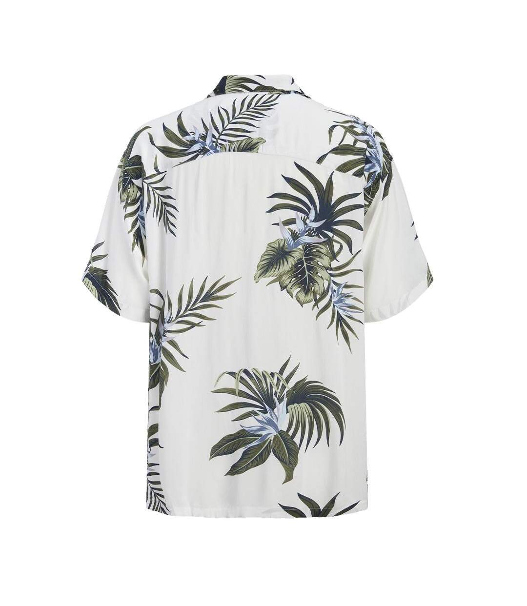 Chemise blanche/verte homme jack & jones resort-2