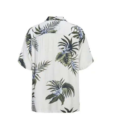 Chemise blanche/verte homme jack & jones resort