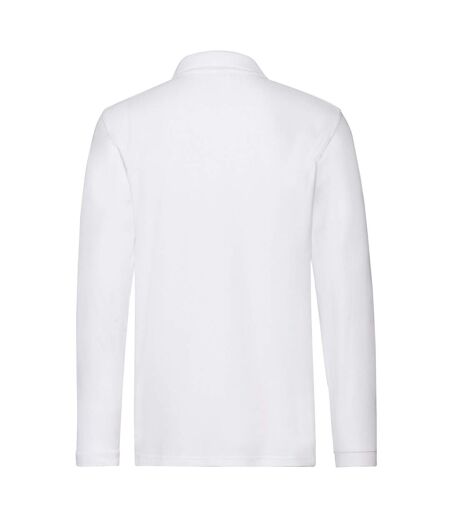 Polo homme blanc Fruit of the Loom