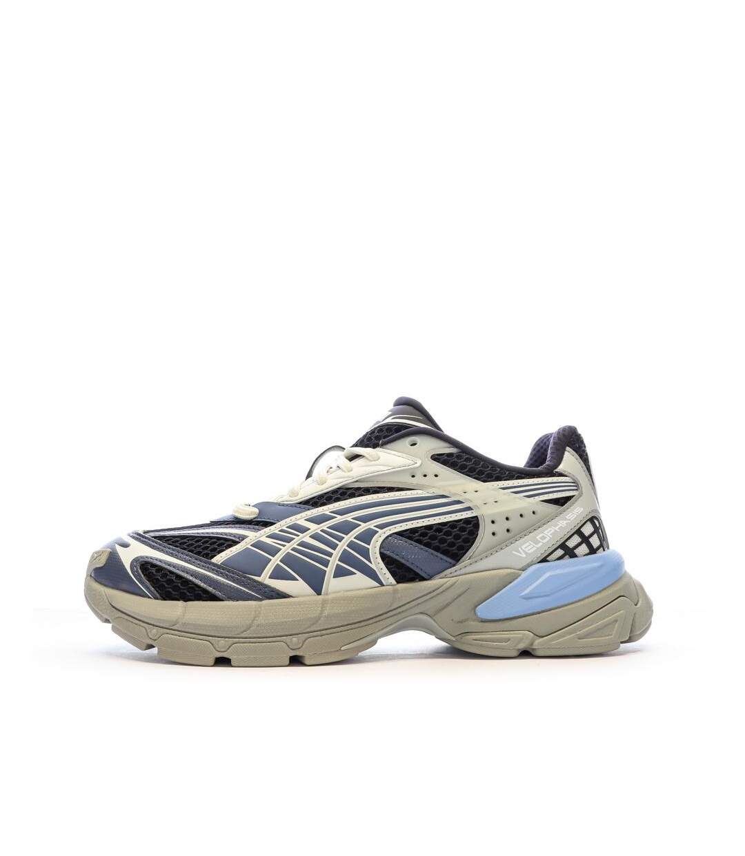 Baskets marine/grise homme puma velophasis phased-1