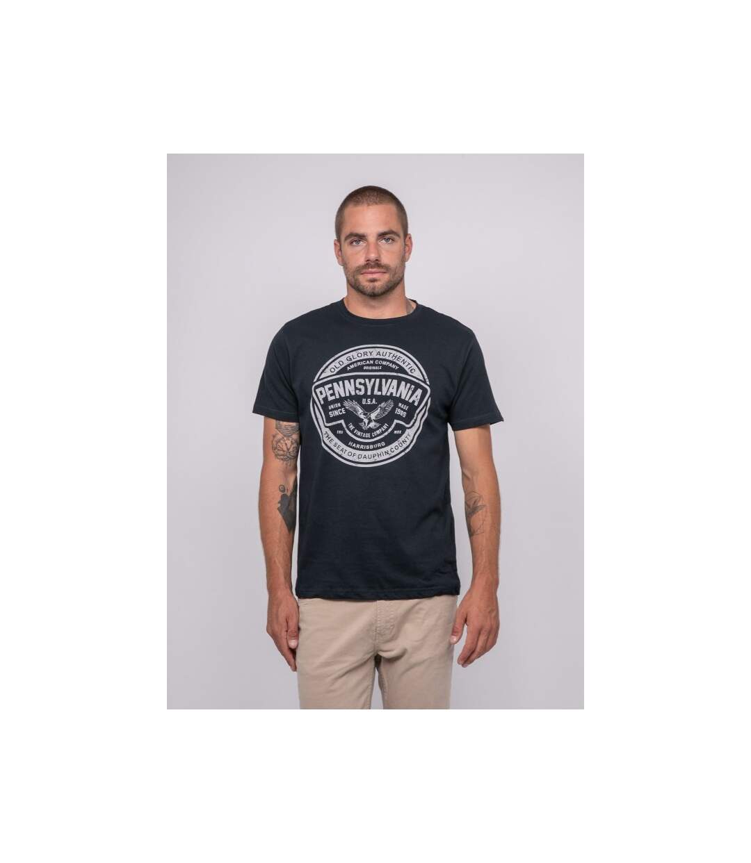 T-shirt manches courtes imprimé JIMITRI-1