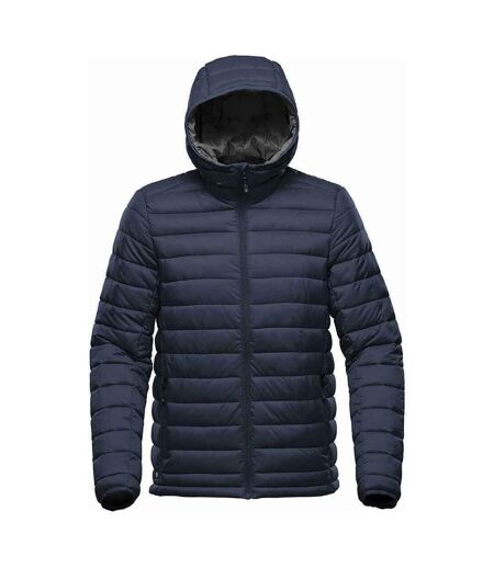 Mens Stavanger Thermal Padded Jacket Navy Graphite Grey Stormtech