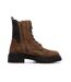 Bottines marron/noir femme geox iridea-2