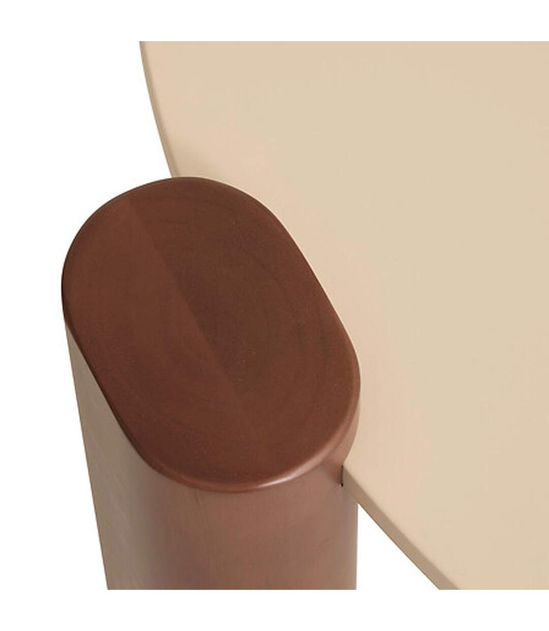 Table basse JILANI - Beige et marron-3