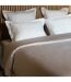 Housse de couette satin de coton CONCERTO A rayures-3