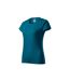 T-shirt Basic Femme Bleu Pétrole Malfini-1