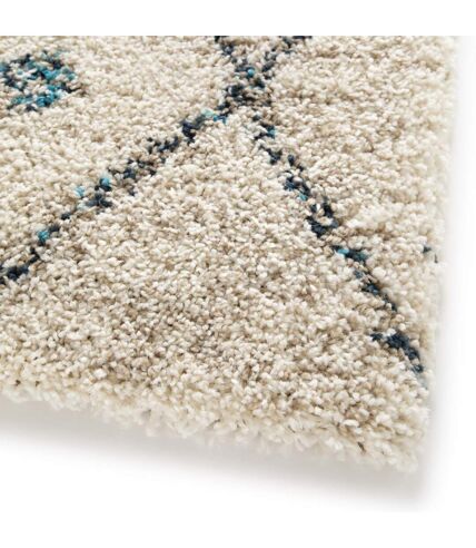 Tapis shaggy tissé motif berbère AMORE 2