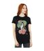 Disney Femme/Les femmes Mulan Magnolia Collage Coton Boyfriend T-Shirt (Noir) - UTBI49675-2