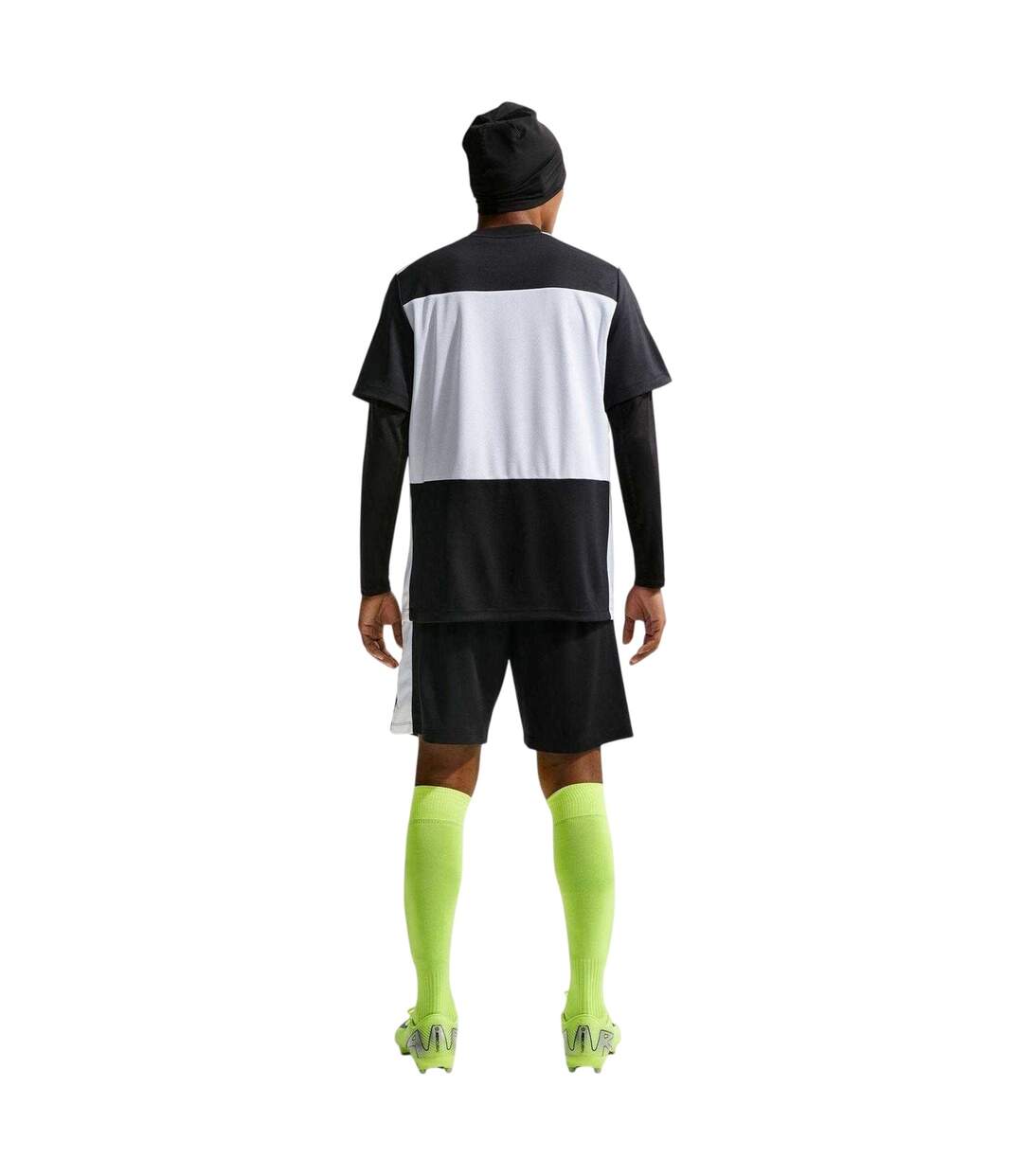 Mens Academy Plus Dri-fit T-shirt Black White Nike-3