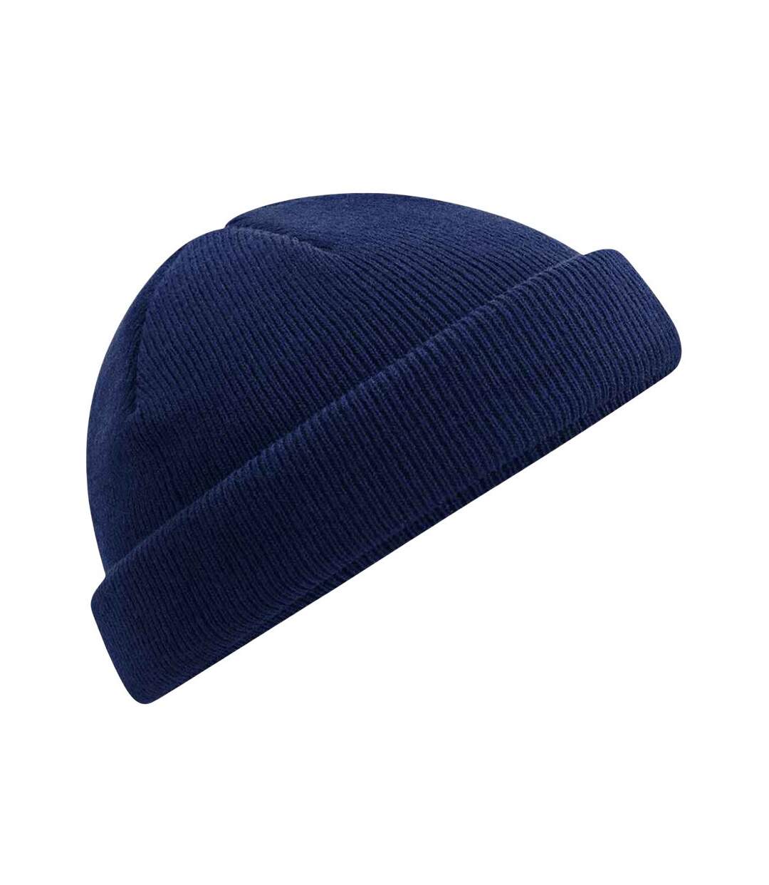 Bonnet adulte bleu marine Beechfield-1
