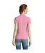 SOLS - Polo manches courtes PEOPLE - Femme (Rose) - UTPC319