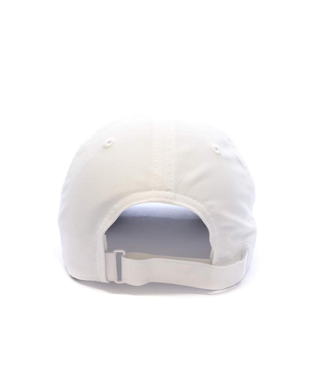 Casquette blanche mixte lacoste rk5398 - taille unique-3