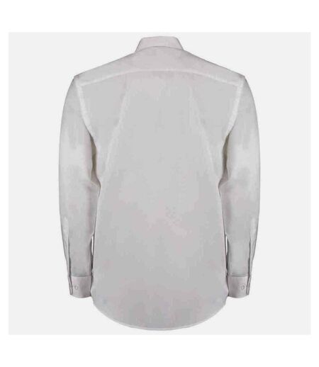 Kustom Kit Mens Classic Long-Sleeved Business Shirt (White) - UTPC6262