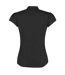 Blouse Mancherons Femme Noir Kustom Kit-2