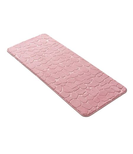 Tapis de Bain Ricochet 50x120cm Rose Poudré