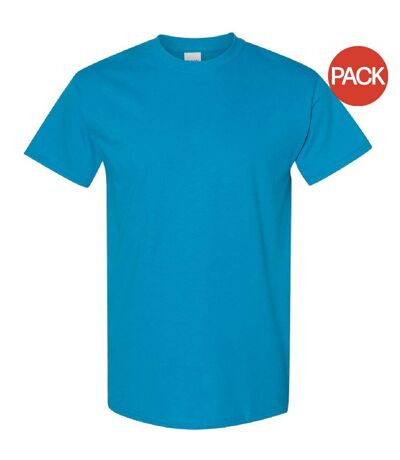 Gildan – Lot de 5 T-shirts manches courtes - Hommes (Saphir) - UTBC4807