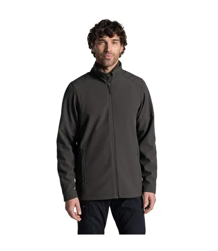 Veste Softshell Basecamp Ll Homme Vert Kaki Craghoppers Expert