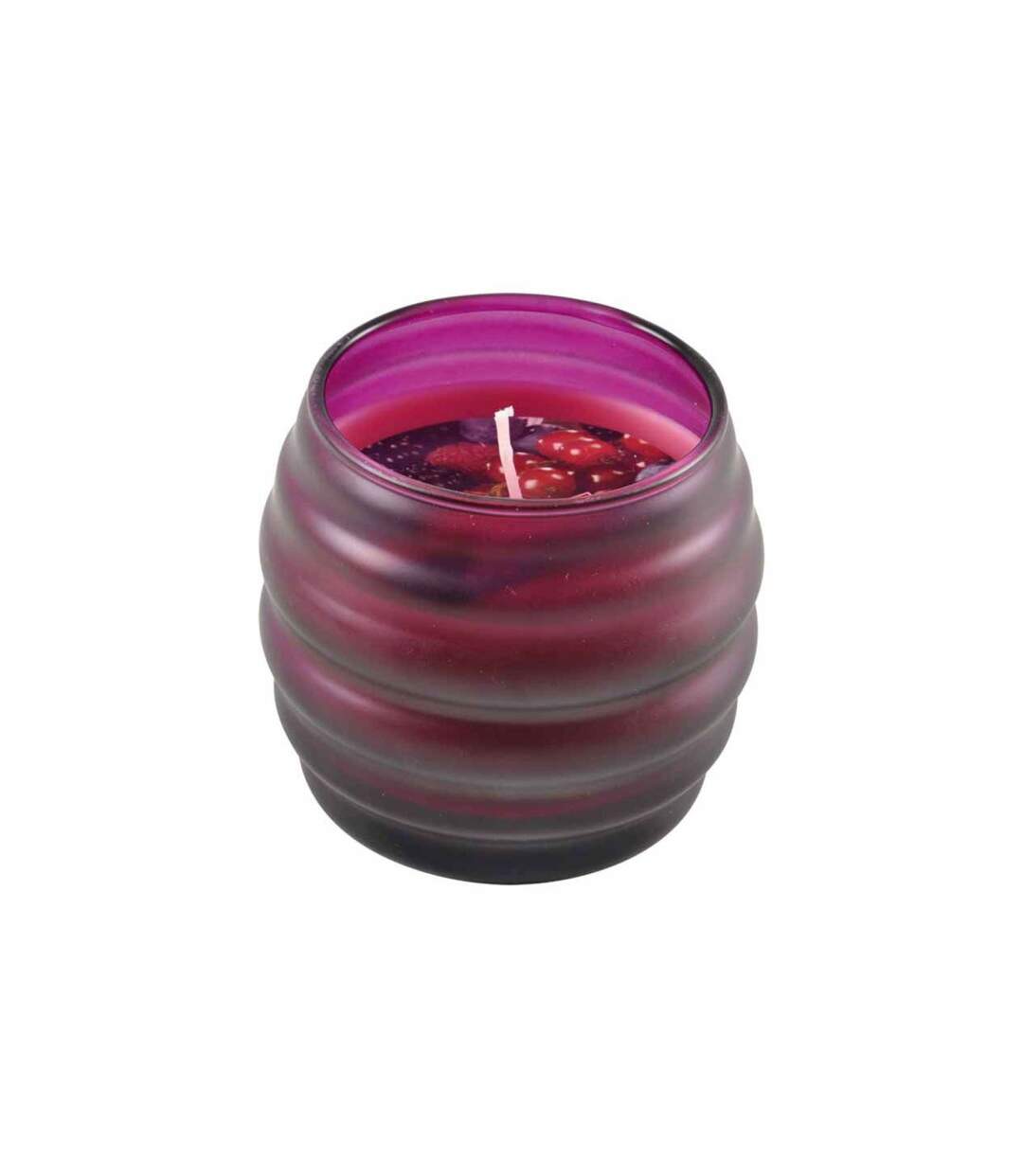 Bougie Verrine Parfumée Opaque 8cm Fruits Rouges