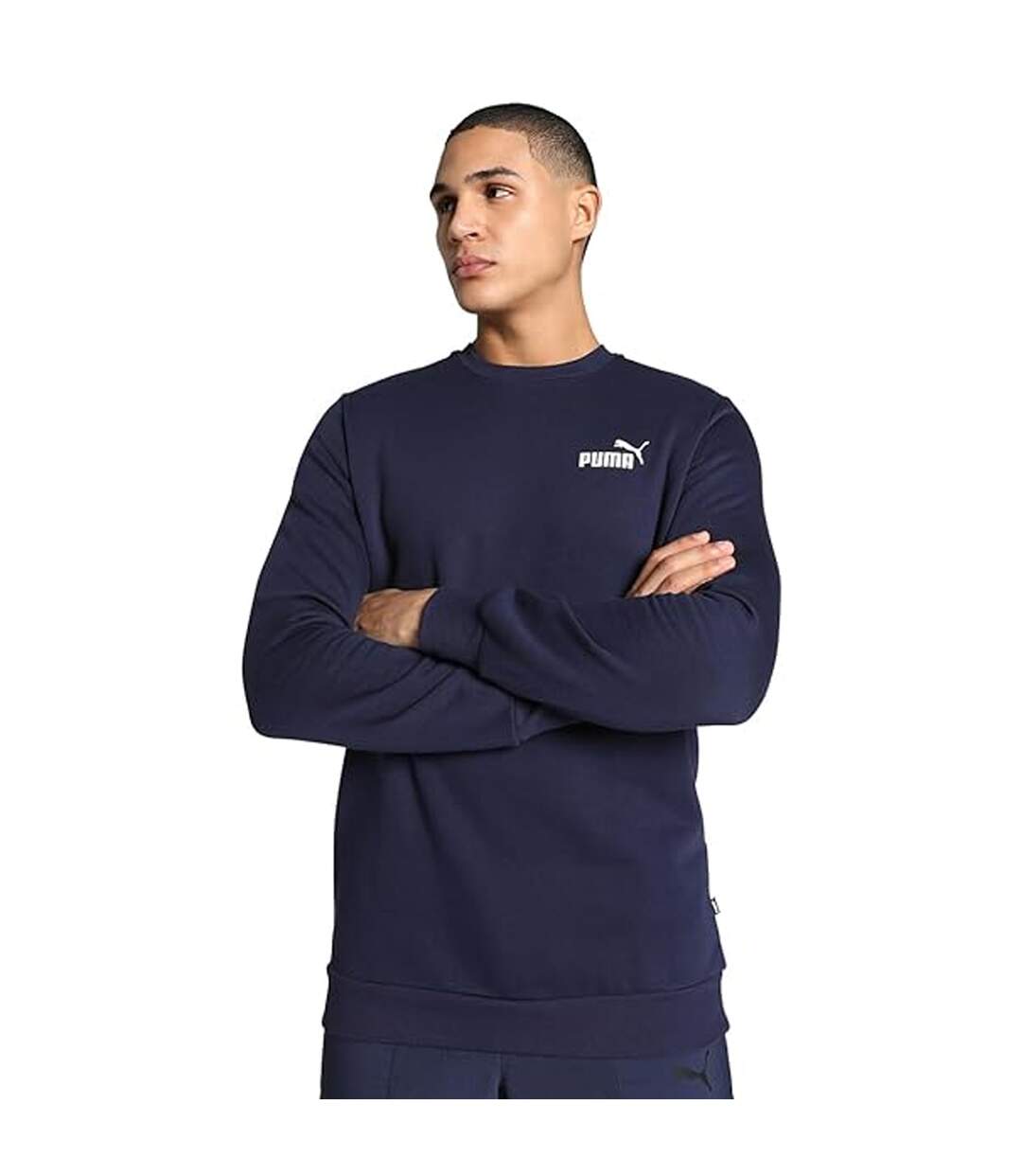 Sweat ess homme bleu violacé Puma