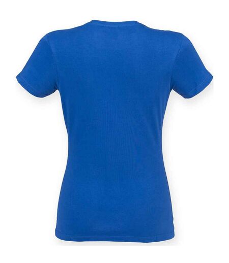 T-shirt feel good femme bleu roi SF