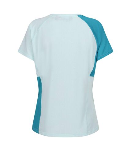 T-shirt emera femme turquoise délavé / bleu tahoe Regatta