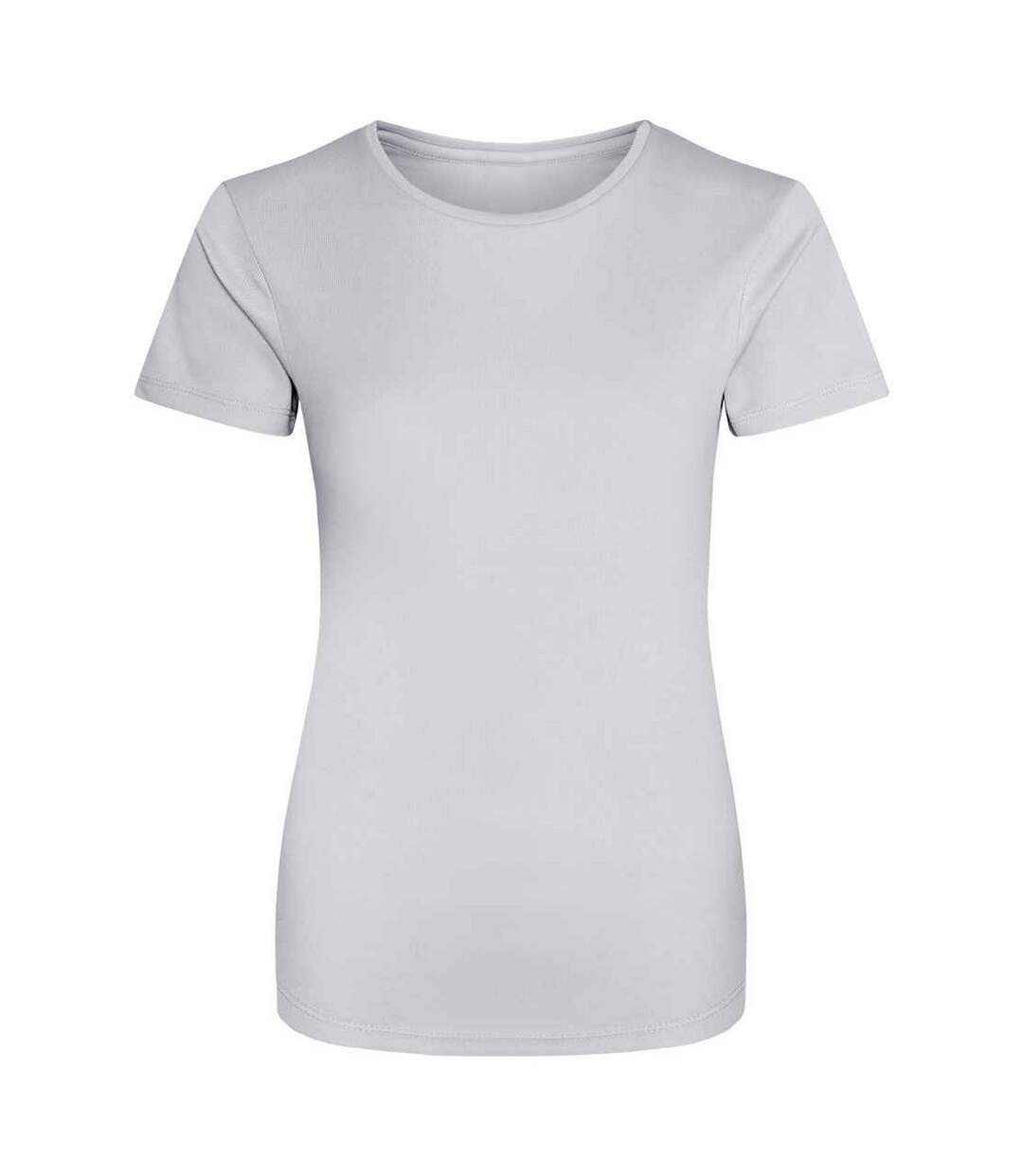 T-shirt Femme Gris Chiné Uni AWDis Cool-1