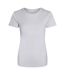 T-shirt Femme Gris Chiné Uni AWDis Cool-1