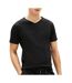 X3 t-shirts noir homme tommy hilfiger stretch-2