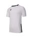 Mens Fundamental Polyester Football Top White Black Sondico-3