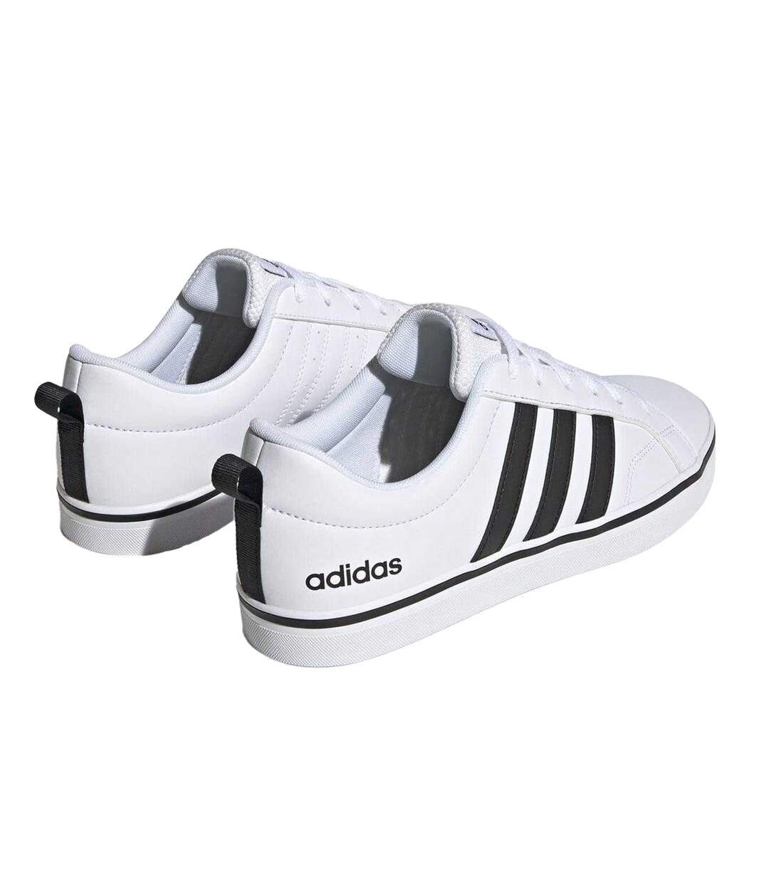 Baskets Motif/style 3 Rayures Vs Pace 2.0 Homme Blanc Noir Adidas-2