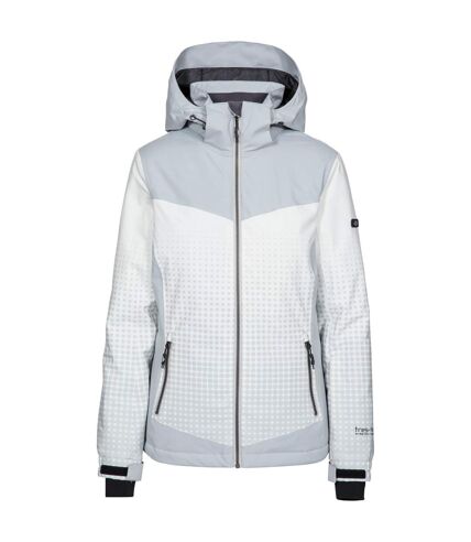 Trespass Womens/Ladies Zenya Waterproof Ski Jacket (Pale Grey)