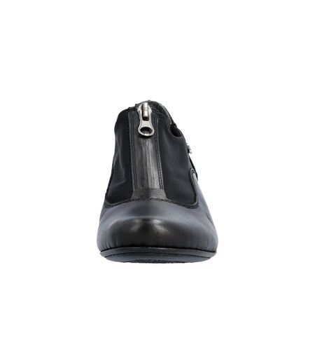 Mocassin Cuir à Talon Rieker